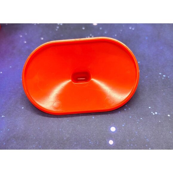 Vintage Irwin Plastic Doll Dishes Set Coffee Tea Japanese Style Black Orange - Picture 14 of 16